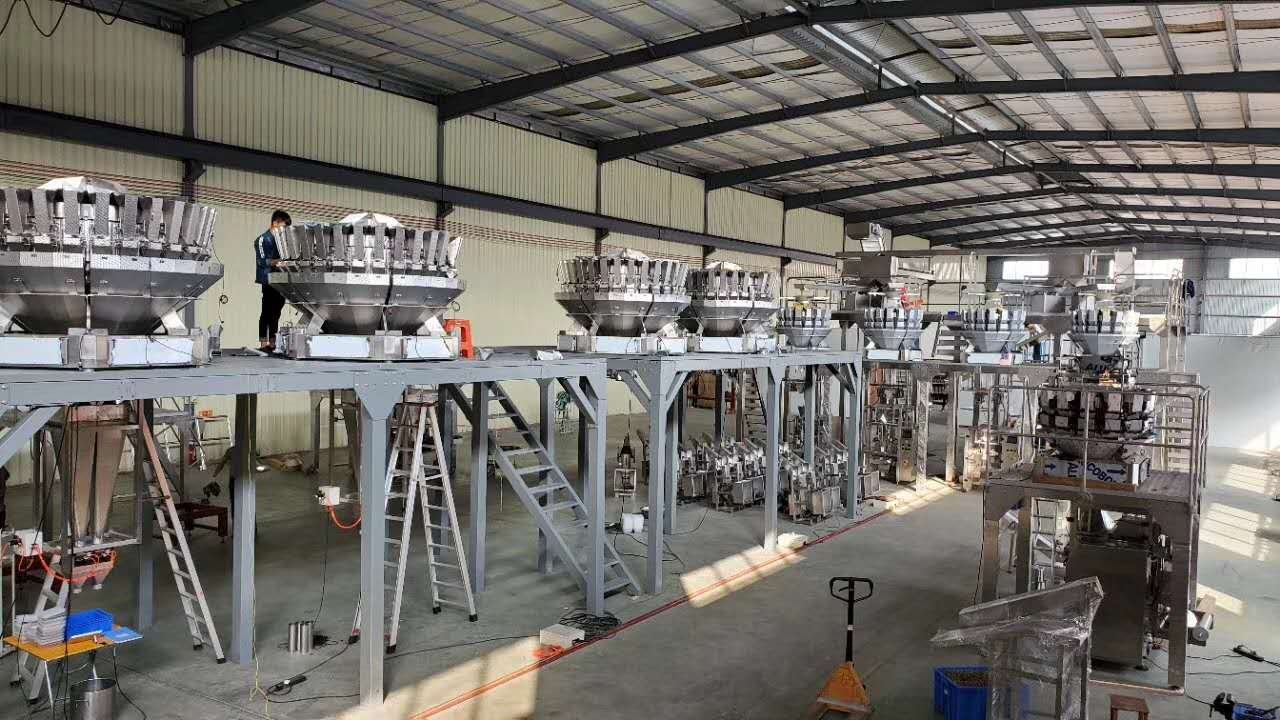 24 heads combination weigher