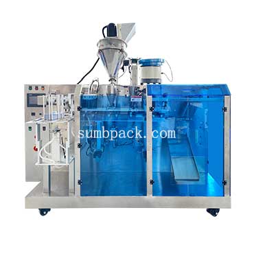 Spiral rod premade bag packing machine