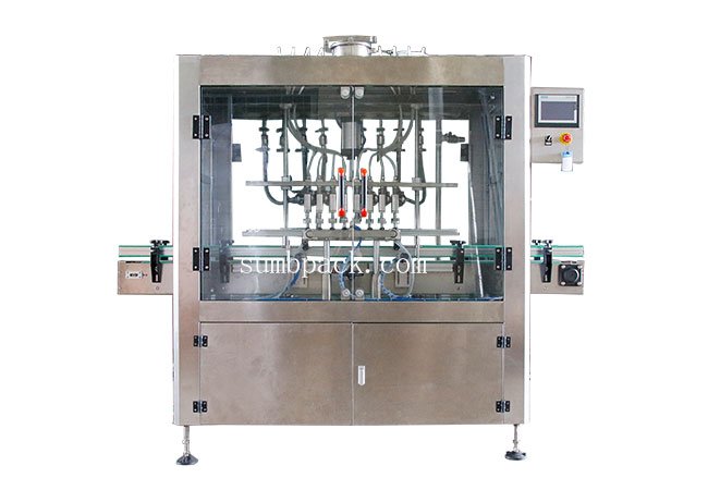 12 head servo piston filling machine