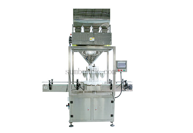 4 head linear scale rotary feeder