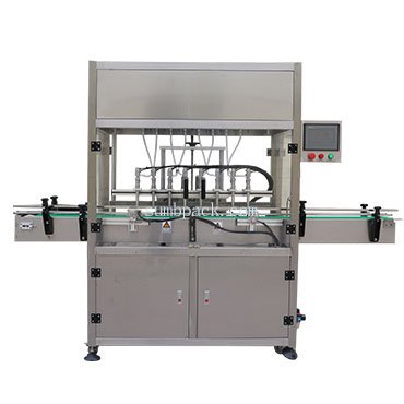 8 head self flowing liquid filling machine