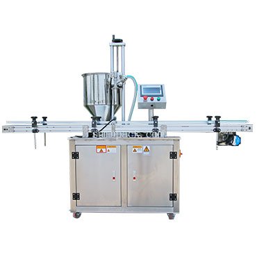 Automatic servo rotor pump filling machine