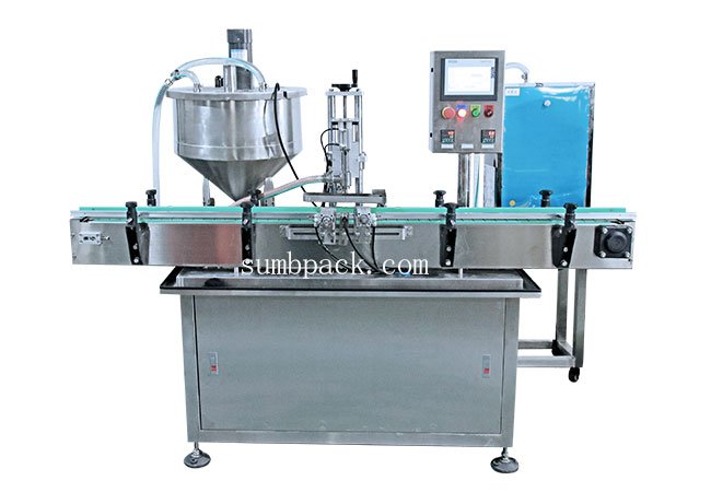 Fully automatic single head servo piston filling machine