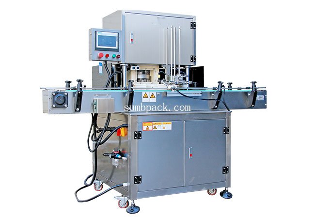 Negative pressure can sealing machine