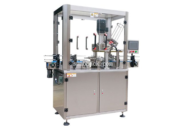 Vacuum nitrogen filling can sealing machine