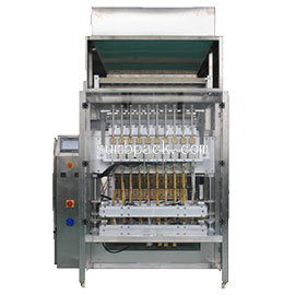 multi lanes 3in1 coffee packing machine